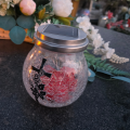 ZNICZ SOLARNY LED LAMPION NA GRÓB STATUETKA NA CMENTARZ RÓŻA KRZYŻ NOWOSCI
