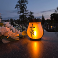 ZNICZ SOLARNY LED  LAMPION NA GRÓB STATUETKA NA CMENTARZ RÓŻA KRZYŻ NOWOSCI