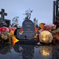 WIECZNY ZNICZ SOLARNY Statuetka dla MAMY na Grób Wszystkich Świętych LED
