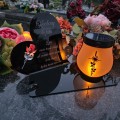 WIECZNY ZNICZ SOLARNY Statuetka dla TATY  na Grób Wszystkich Świętych LED