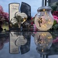 WIECZNY ZNICZ SOLARNY Statuetka dla RODZICÓW na Grób Wszystkich Świętych