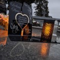 WIECZNY ZNICZ SOLARNY Statuetka dla MAMY  na Grób Wszystkich Świętych LED
