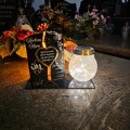 WIECZNY ZNICZ SOLARNY Statuetka dla MAMYI na Grób Wszystkich Świętych LED