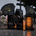 WIECZNY ZNICZ SOLARNY Statuetka dla RODZICÓW na Grób Wszystkich Świętych