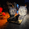 ZNICZ SOLARNY DLA MAMY LED NA GRÓB CMENTARZ SERCE LAMPKA NOWOSCI KULA SOLAR