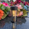 ZNICZ SOLARNY LED LAMPION NA GRÓB STATUETKA NA CMENTARZ Z KRZYŻEM
