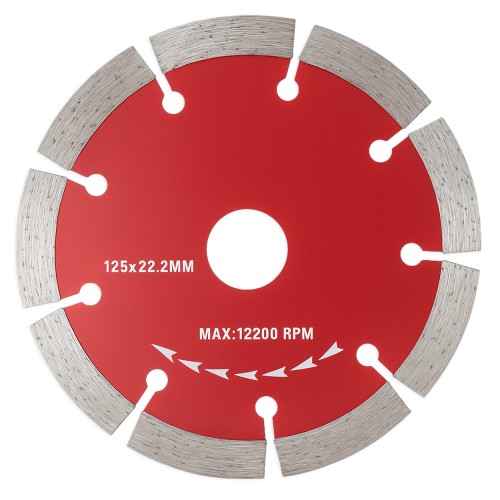 125MM 2MM TARCZA DIAMENTOWA SEGMENTOWA DO CIĘCIA GRESU PŁYTEK CERAMIKI SPIEKU