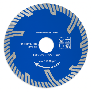 TARCZA DIAMENTOWA DO CIĘCIA GRESU PŁYTEK CERAMIKI SPIEKU 125MM 2.0MM