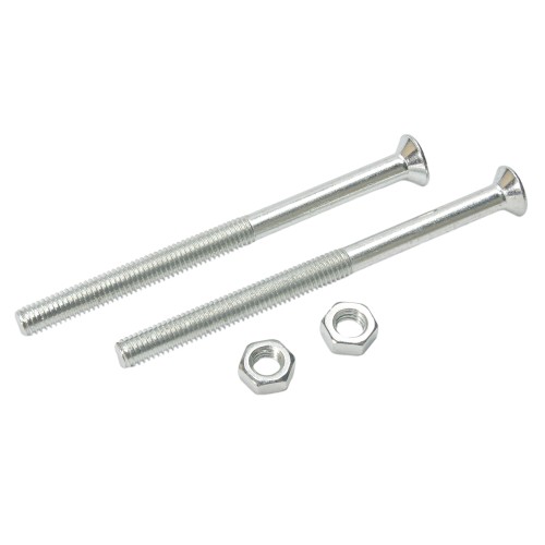 M3x60mm ŚRUBA STOŻKOWA ŚRUBY Z NAKRĘTKĄ OCYNK  KRZYŻAK 8szt