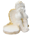 FIGURKA NAGROBNA ANIOŁ OZDOBA GIPSOWA NA GRÓB