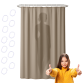 ZASŁONA PRYSZNICOWA 180X200 DO WANNY Kabiny Zasłonka Pod Prysznic Capuccino