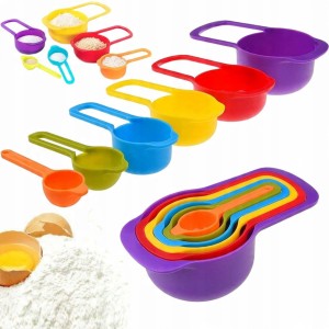 ZESTAW MIAREK KUCHENNYCH MIARKA KUCHENNKA 7,5ml - 250ml 6szt