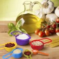ZESTAW MIAREK KUCHENNYCH MIARKA KUCHENNKA 7,5ml - 250ml 6szt