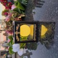 ZNICZ SOLARNY LED LAMPION NA GRÓB STATUETKA NA CMENTARZ Z KRZYŻEM