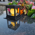 ZNICZ SOLARNY LED LAMPION NA GRÓB STATUETKA CMENTARZ ZNICZE NOWOSCI SREBRO