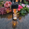 ZNICZ SOLARNY LED LAMPION NA GRÓB STATUETKA NA CMENTARZ Z KRZYŻEM