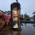 ZNICZ SOLARNY LED LAMPION NA GRÓB STATUETKA NA CMENTARZ Z KRZYŻEM