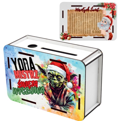 PREZENT NA MIKOŁAJKI ŚWIĘTA Skarbonka NA BOŻE NARODZENIE NA MIKOŁAJA SZKOŁA