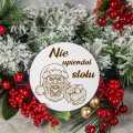 Podkładka pod kubek drewniana ZESTAW PODKŁADKI na STÓŁ OBRUS białe 6SZT