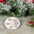 Podkładka pod kubek drewniana ZESTAW PODKŁADKI na STÓŁ OBRUS białe 6SZT
