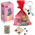 PREZENT NA ŚWIĘTA MIKOŁAJKI DLA DZIEWCZYNKI ZESTAW KLOCKI GRY EDUKACYJNE