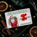ŚWIĄTECZNY BON PODARUNKOWY Prezent Na Święta Choinkę Voucher na Pieniądze