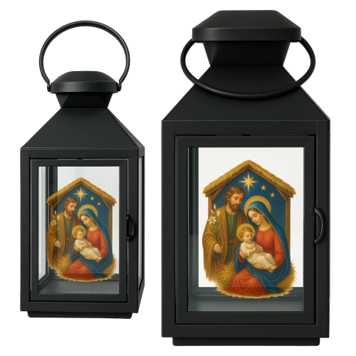 LAMPION ADWENTOWY Latarenka Świąteczna NA RORATY  DEKORACYJNE LAMPIONY