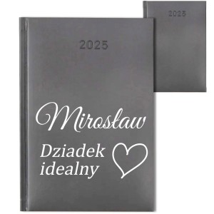 KALENDARZ PLANER TERMINARZ PERSONALIZOWANY 2026 A5 PREZENT NA DZIEŃ DZIADKA