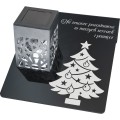 Solarny znicz LED STATUETKA NA CMENTARZ GRÓB DUŻA wieczna lampka nagrobna