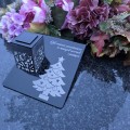 Solarny znicz LED STATUETKA NA CMENTARZ GRÓB DUŻA wieczna lampka nagrobna