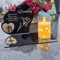 Znicz LED STATUETKA NA CMENTARZ GRÓB DUŻA wieczna lampka nagrobna lampion