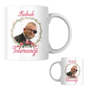KUBEK Z BRA*NEM NA ŚMIESZNY PREZENT GRZEGORZ B*AUN SZCZĘŚĆ BOŻE POLITYKA