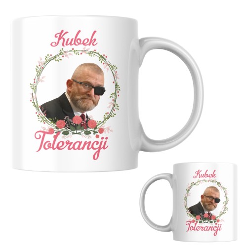 KUBEK Z BRA*NEM NA ŚMIESZNY PREZENT GRZEGORZ B*AUN SZCZĘŚĆ BOŻE POLITYKA