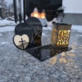 Znicz Kochany Dziadek LED Statuetka Pamięci Duży Lampion Grób DZIEŃ DZIADKA