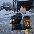 Znicz Kochany Dziadek LED Statuetka Pamięci Duży Lampion Grób DZIEŃ DZIADKA