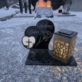 Znicz LED KOCHANA BABCIA Pamięci Duży Lampion DZIEŃ BABCI Wieczna Lampka