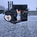 Znicz LED KOCHANA BABCIA Pamięci Duży Lampion DZIEŃ BABCI Wieczna Lampka