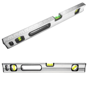 POZIOMICA 60CM 600MM ALUMINIOWA Z MAGNESEM WYMIARAMI 3 LIBELKI