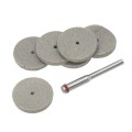 AKCESORIA DO MINISZLIFIERKI ZESTAW Tarcz polerskich gumowych  22 mm  6 SZT
