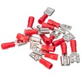 16 szt KONEKTOR IZOLOWANY ŻEŃSKI 0,5-1,5mm AWG 22-16 ROZMIAR 6,3