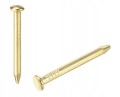 22x1,4mm GWOŹDZIE ZŁOTE  MINI GWOŹDZIKI STALOWE 120szt