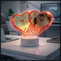 PREZENT NA WALENTYNKI Statuetka LED ze zdjęciem dla NIEJ dla NIEGO GRATIS