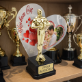 Personalizowana statuetka ze zdjęciami PREZENT na WALENTYNKI dla Pary
