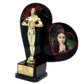 Personalizowana statuetka ze zdjęciami PREZENT na WALENTYNKI dla Pary