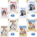 Biblia dla dziecka CHRZEST KOMUNIA prezent personalizowany nadruk UV