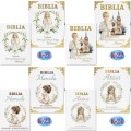 Biblia dla dziecka CHRZEST KOMUNIA prezent personalizowany nadruk UV