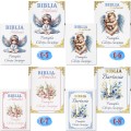 Biblia dla dziecka CHRZEST KOMUNIA prezent personalizowany nadruk UV