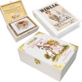 Biblia dla dziecka CHRZEST KOMUNIA prezent personalizowany nadruk UV