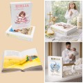 Pamiątka na KOMUNIĘ ŚWIĘTĄ CHRZEST BIBLIA PISMO ŚW nadruk z imieniem