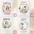 Pamiątka na KOMUNIĘ ŚWIĘTĄ CHRZEST BIBLIA PISMO ŚW nadruk z imieniem